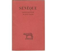 L'apocoloquintose du divin Claude. Texte établi et traduit par René Waltz.