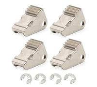LAPOOH 2/4 Pièces pour Tesla Model S 2012-2019 Poignée de Porte de Haute Qualité Engrenage à Aubes Pièce de Rechange Accessoires Intérieurs de Voiture,4pcs