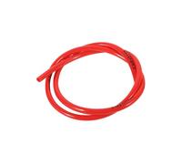 LAPOOH Conduite de Carburant en Caoutchouc Robuste de 1 M, Résistance aux Fluides Lisses, Résistante à la Chaleur, Installation Facile, Convient pour, Universelle avec Tuyau de Tube de (Rouge)