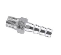 LAPOOH Connecteur de Tuyaux SS304 en Acier Inoxydable Machinerie D'ingénierie Conjointe (1/8 '' * 8 mm)