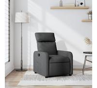 LAPOOH Fauteuil inclinable en tissu gris foncé, fauteuils de cinéma, fauteuils de salon, fauteuil tantra sexuel, fauteuil TV, fauteuil d'allaitement - 374166