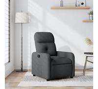 LAPOOH Fauteuil inclinable en tissu gris foncé, fauteuils de cinéma, fauteuils de salon, fauteuil tantra sexuel, fauteuil TV, fauteuil d'allaitement - 374198