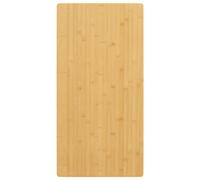 LAPOOH Plateau de table en bambou 50 x 100 x 4 cm, plan de travail de cuisine, planches en bois, table de salon, plan de travail en bois - 352719