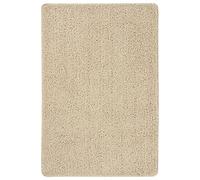 LAPOOH Tapis Shaggy antidérapant Crème 140x200 cm,Grand Tapis Salle De Bain,Tapis De Bain Epais