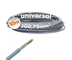 Lapp 0015603 Ölflex 150 CY Câble de Commande Blindé 3G0,75 mm²