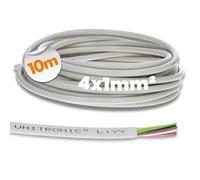 Lapp 0028704 Unitronic LiYY Câble de Données 4 x 1 mm², Cordon de 10 m | Câble de commande multibrin ignifuge en PVC pour l'électronique, le modélisme, les circuits et la construction de machines