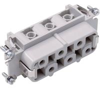 LAPP 10171000 Insert femelle EPIC® H-BS 6 Nombre total de pôles 6 + PE 1 pc(s)