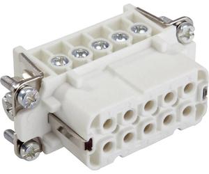 LAPP 10441100 Insert femelle EPIC® H-A 10 Nombre total de pôles 10 + PE 1 pc(s)