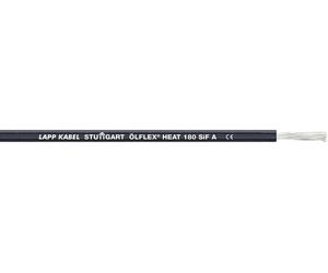 LAPP 1249505/100 Fil pour hautes températures ÖLFLEX® HEAT 180 SiF A 1 x 1.50 mm² vert, jaune 100 m