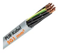 Lapp 1312205 Ölflex Classic 400 P - Câble de commande 5 x 1 mm² - Gris - Avec conducteur de protection - Câble pour extérieur - Résistant aux UV - Résistant à l'ozone, à l'hydrolyse et aux intempéries