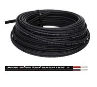 Lapp 20m Câble Solaire Öflex XLS-R-T 2x2.5mm² - Fil Photovoltaïque Noir