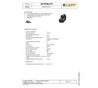 LAPP 22260002 Répartiteur passif M12 filetage en plastique 1 pc(s)