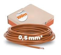 Lapp Kabel Câble de câblage H05V-K 4510031 marron 0,5 mm² 100 m