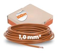 Lapp 4510033 Câble simple en PVC H05V-K 1 mm² Marron 100 m