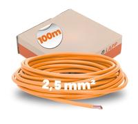 Lapp 4510092 H05V-K 0,75 mm² - Orange - Câble de câblage flexible - Fil simple en PVC - Toron 0,75 mm² - Câblage