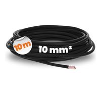 Lapp 4520015 H07V-K 10 mm² Câble de câblage flexible en PVC 10 mm² Noir 10 m