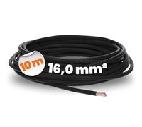 Lapp 4520016 PVC Ligne à fil unique H07V-K 16,0 mm² noir 10 mètres