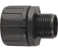 LAPP 55506375 SILVYN® FPAG M40x1,5 BK Raccord de tuyau noir M40 droit 2 pc(s)