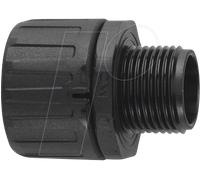 LAPP 55506395 SILVYN® FPAG M50x1,5/2 BK Raccord de tuyau noir M50 droit 2 pc(s)