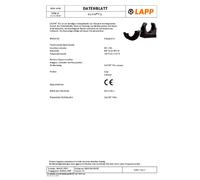 LAPP 55507400 Collier pour tuyau SILVYN® FCL 20 GY 10 pc(s)