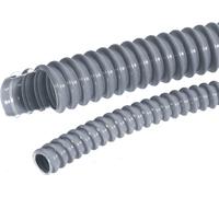 LAPP 61747410 SILVYN® EL 28X33,5 Gaine annelée gris-argent (RAL 7001) 28 mm Marchandise vendue au mètre