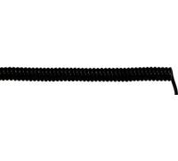 LAPP 73220268 Câble spiralé UNITRONIC® SPIRAL 400 mm / 1600 mm 7 x 0.25 mm² Noir 1 pc