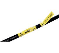 LAPP 83254760 LFL1H YE/WH Etiquette de câble Fleximark 26 x 9 mm Couleur de la surface de marquage: jaune Nombre détiquettes: 40