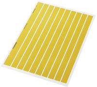 LAPP 83256210 LA 16,9-9 YE Etiquette Fleximark 16.90 x 9 mm Couleur de la surface de marquage: jaune Nombre d'étiquettes: 3100