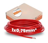 Lapp Câble PVC H05V-K 1 x 0,75 mm² 100 m Rouge