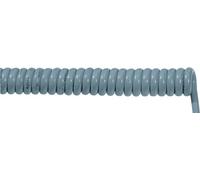 Lapp Kabel Câble spiralé ÖLFLEX® SPIRAL 400 P 70002634 500/1500 mm 4 x 0,75 mm² Gris 1 pc