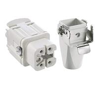 LAPP Epic®KIT H-A 4 75009623 Lot de 4 connecteurs + 1 jeu de vis en polyéthylène