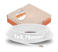 Lapp Kabel Câble H05V-K 1 x 0,75 mm² PVC 100 m – Blanc