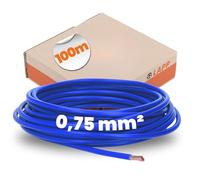 Lapp Kabel Câble H05V-K 4510142 1 x 0,75 mm² bleu foncé 100 m
