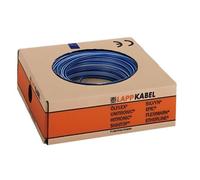 100 M Lapp 4510921 Câble Litze PVC Simple H05V-K 0,5 Mm² Bleu Foncé- Blanc