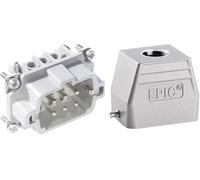 LAPP Kit connecteur EPIC®KIT H-BE 6 75009635 6 + PE raccord à vis 1 set