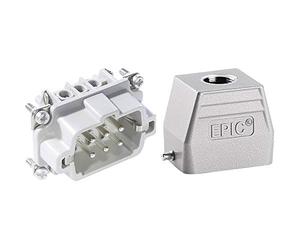 LAPP Kit connecteur EPIC®KIT H-BE 6 75009635 6 + PE raccord à vis 1 set