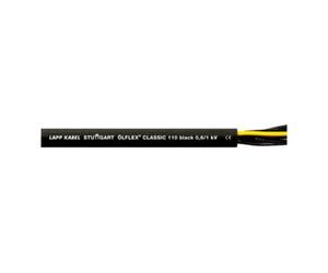 lapp Lapp Kabel&Leitung ÖLFLEX CLASSIC 110 Noir 0,6/1kV 2x1 1120266 R100 Quantité:100