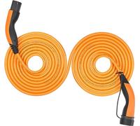 LAPP MOBILITY Câble de recharge auto-enrouleur type 2, jusqu'à 22 kW, 7 m, orange - (5555934053) 32 A, triphasé, pour la recharge des voitures hybrides et électriques avec prise type 2