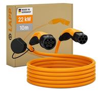 LAPP 65311 - Câble de type 2, pour véhicules électriques, 22 kW, 32 A, 3 phas