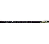 LAPP ÖLFLEX® SERVO FD 796 P Câble pour servo 4 G 4 mm² + 4 x 1 mm² noir 25312/500 500 m