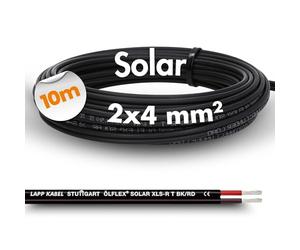 Lapp ÖLFLEX SOLAR XLS-R T Câble Solaire Jumelé 2x6 mm² - Bobine de 10 m