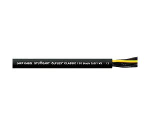 Lapp Olflex Classic 110 Noir 4G1.5 Câble De Contrôle - 1120309 [20 Mètres]