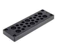LAPP Plaque passe-câbles SKINTOP® MULTI 52220065 Ø max. 16 mm Polycarbonate 1 pc
