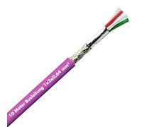 Lapp Unitronic BUS PB 2170220 Câble de Bus Blindé, Profibus DP, Violet, 10 | Section 1 x 2 x 0,64 mm2, Double Blindage CEM, Pose Fixe Intérieure, Compatible Bus de Terrain et Câble de Données