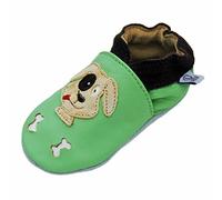 Lappade Rex Vert Daim Dino Geckos Lion Chaussons en Cuir Chaussons pour bébés avec Semelle en Cuir T. 23/24 EU XL