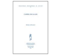 L'appel de la loi