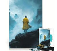l'appel de la Montagne Puzzle de 1000 pièces pour Adultes Jeu de réflexion apaisant et divertissant Découpe de qualité supérieure Cadeau d'anniversaire 50x75cm
