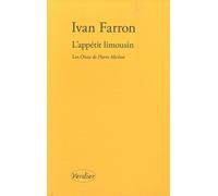 L'appétit Limousin - Quelques Réflexions Sur Les Onze De Pierre Michon