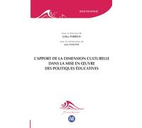 L'apport de la dimension culturelle dans la mise en œuvre des politiques éducatives