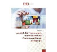 L'Apport Des Technologies D'Information De Communication En Pédagogie - Paul Menu - Universitaires Europeennes - broché - Livre
